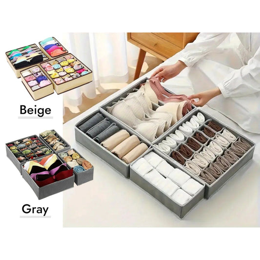 Set of 4 Non Woven Organizers for Drawer Organization