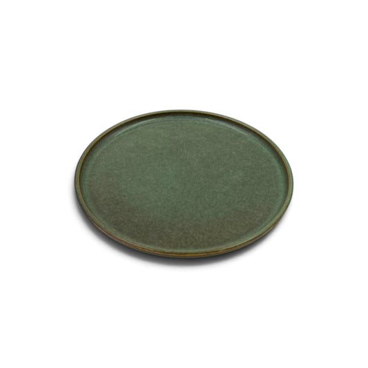 Dosthoff Glazed Green Side Plate 21.5 cm
