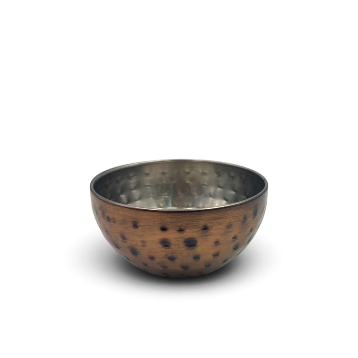Vintage Copper Small Stainless Steel Snack Bowl 12 cm