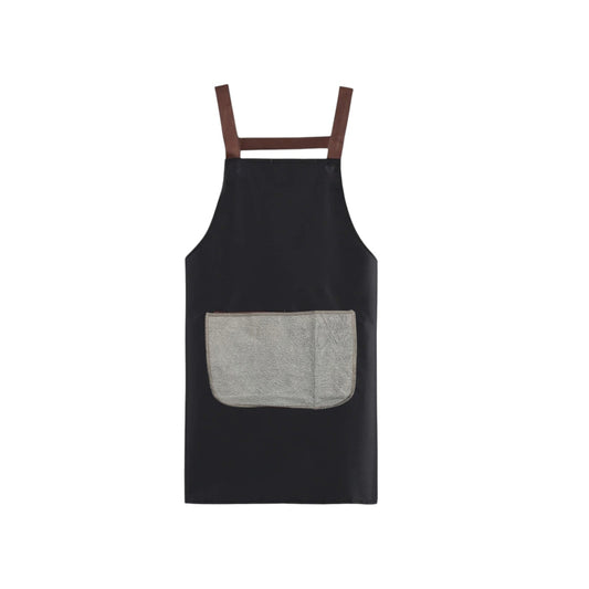 Water Proof PVC Apron with Microfiber Large Pocket