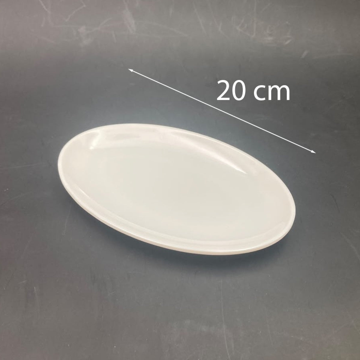 Melamine Oval Plate 20 cm