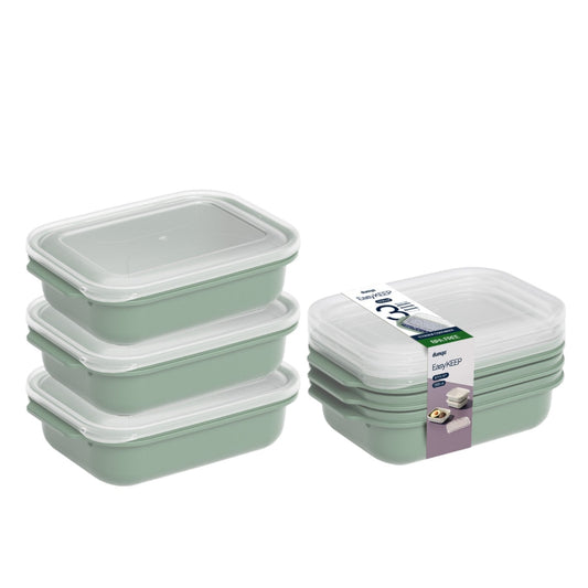 3 Pieces Set Easy Keep Food Containers 1300 m