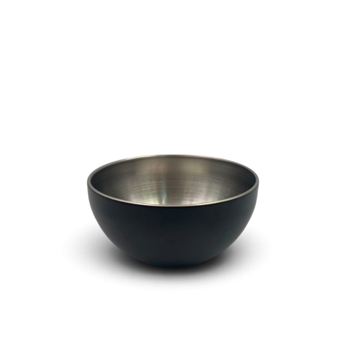 Matte Black Small Stainless Steel Snack Bowl 12 cm