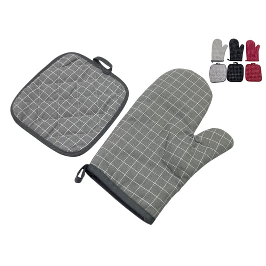 Oven Mitt & Potholder Classic Design
