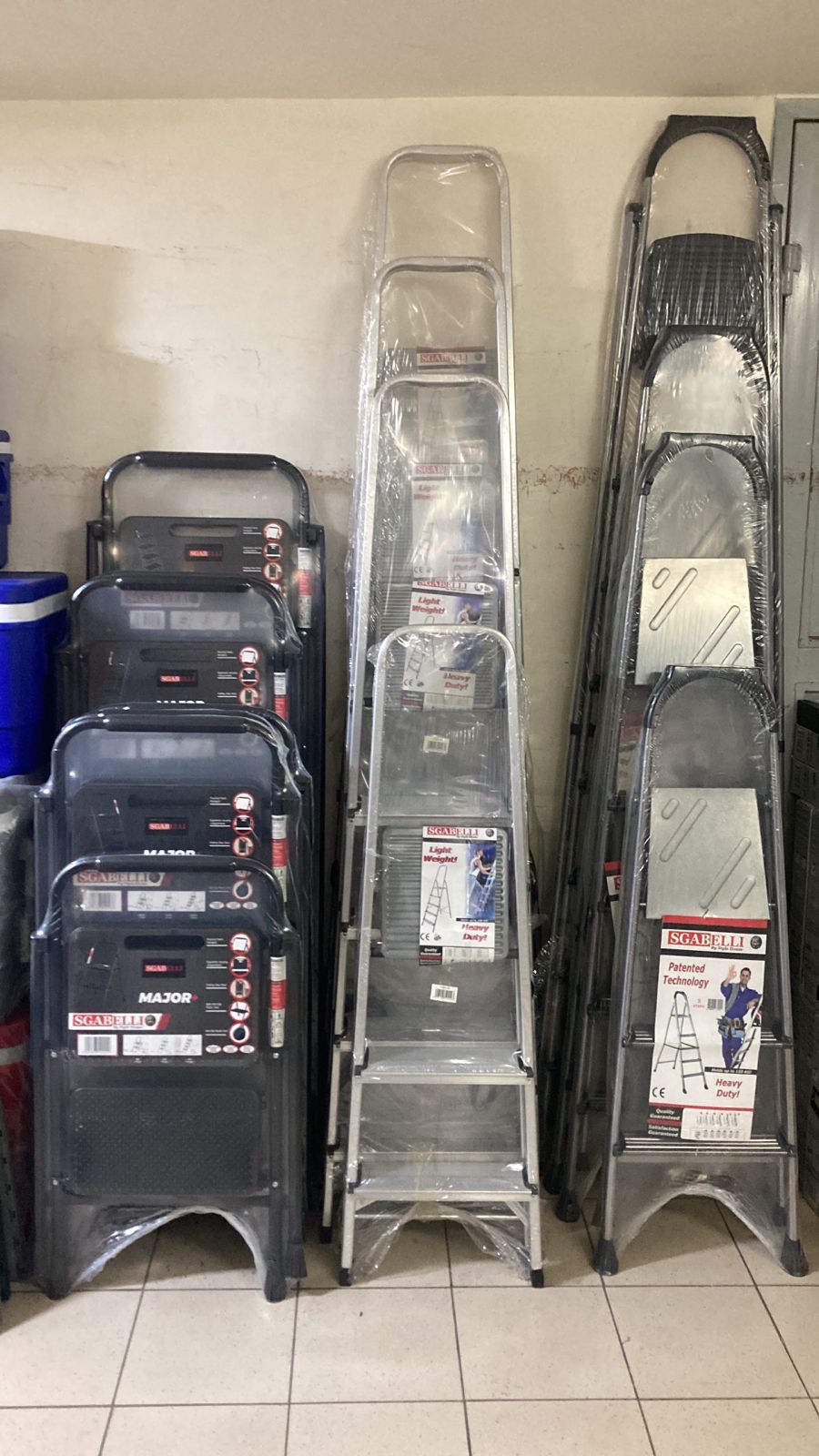 5 Steps Iron Step Ladder Major+