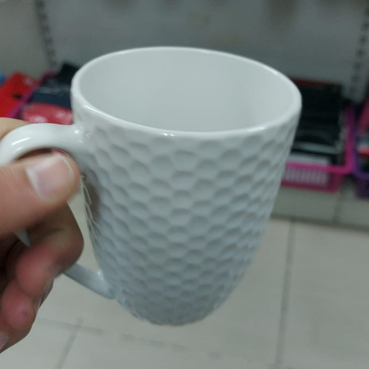 Coral Porcelain Mug