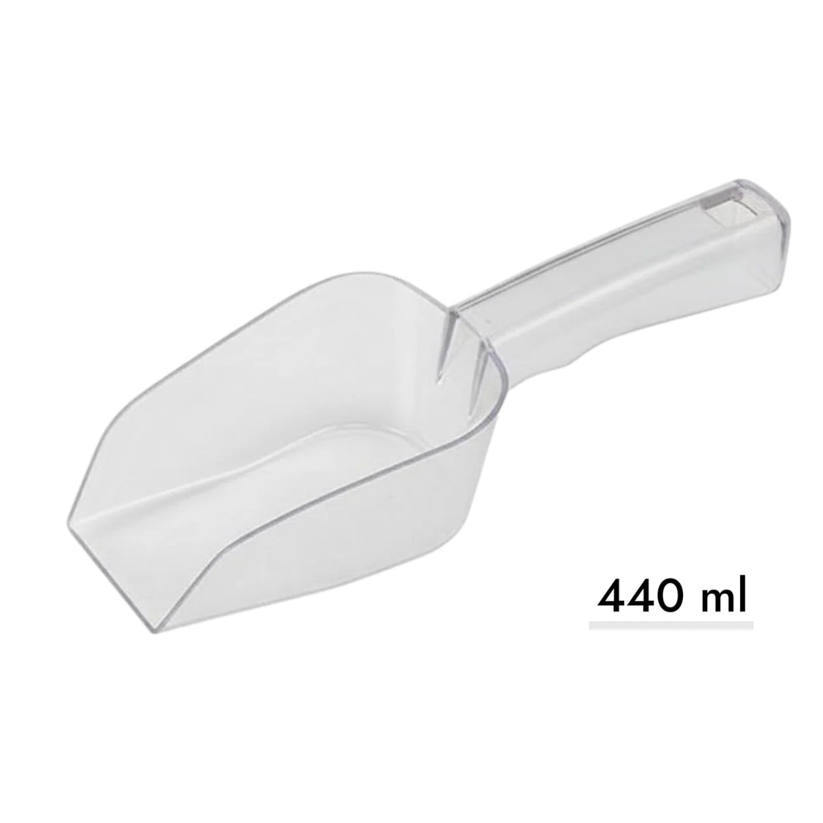 Polycarbonate Square Scoop Medium 27 cm - 440 ml