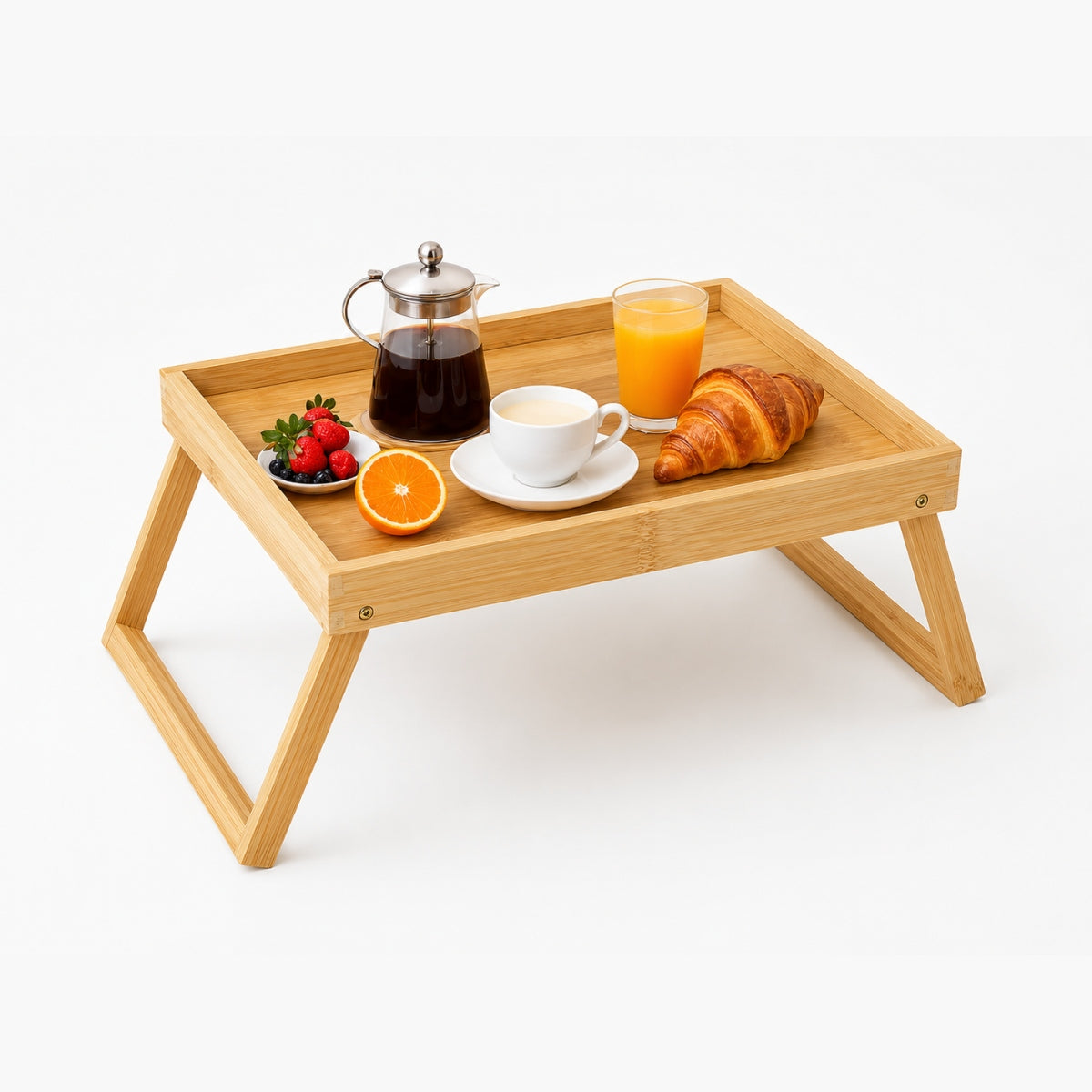 High Quality Bed Tray Table with Foldable Legs