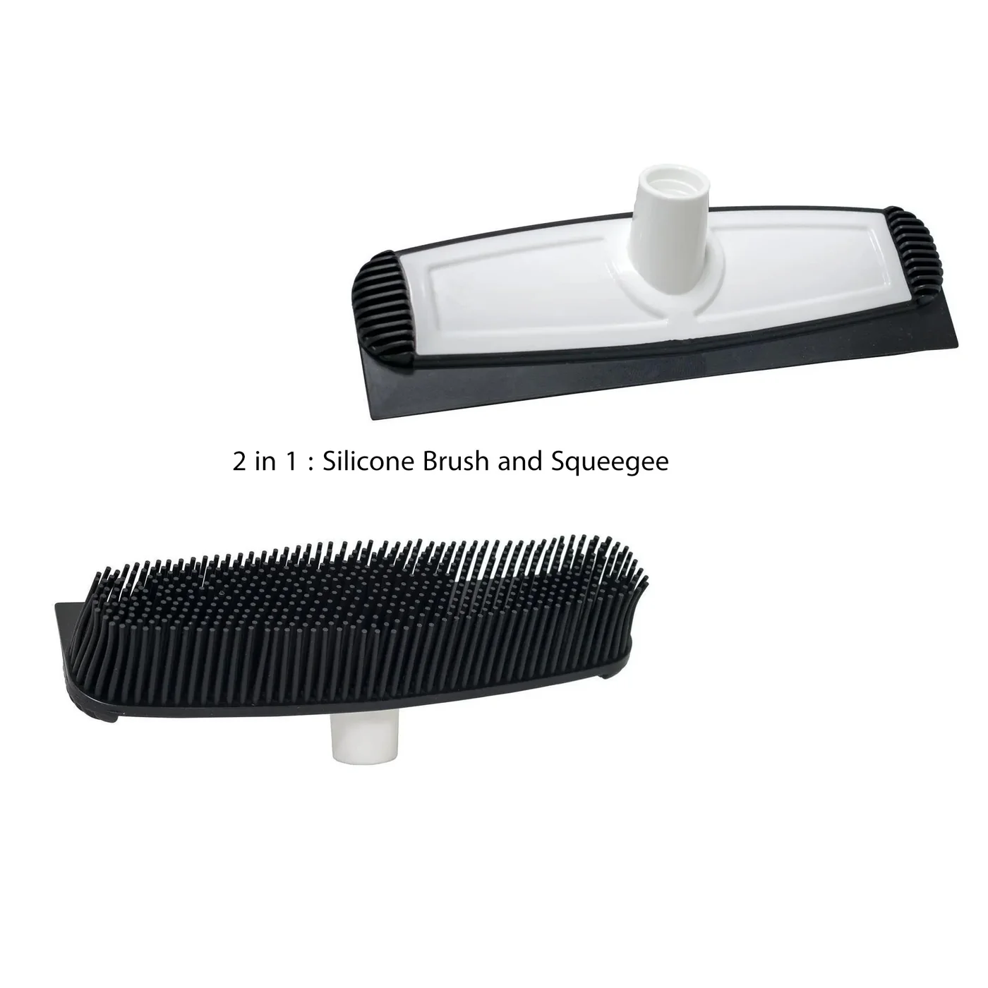 2 in 1 Deluxe Silicone Brush and Squeegee  - Lunaz Shop