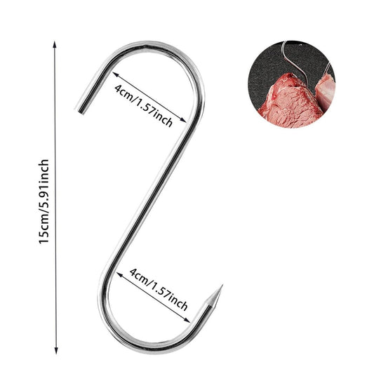 Small Stainless Steel Meat Hanger 15 cm