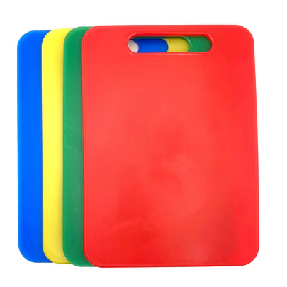 Thick plastic cutting board 24 x 34 cm