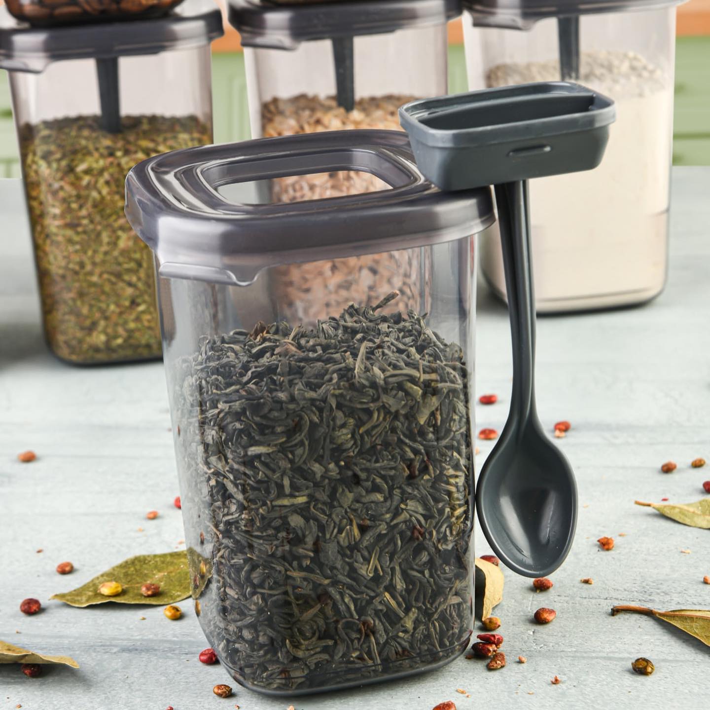 450 ml Spice Container with Spoon