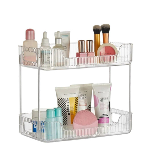 Crystal Clear 2 Layer Makeup Organizer Asos From Voce