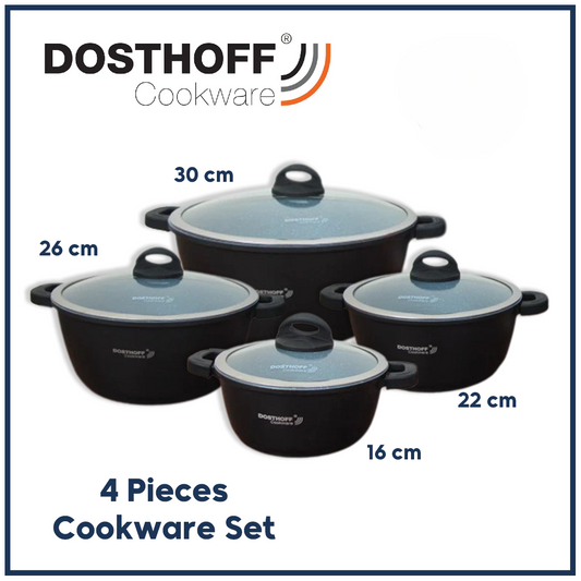 Dosthoff 4 pcs Cookware Casserole Set Small