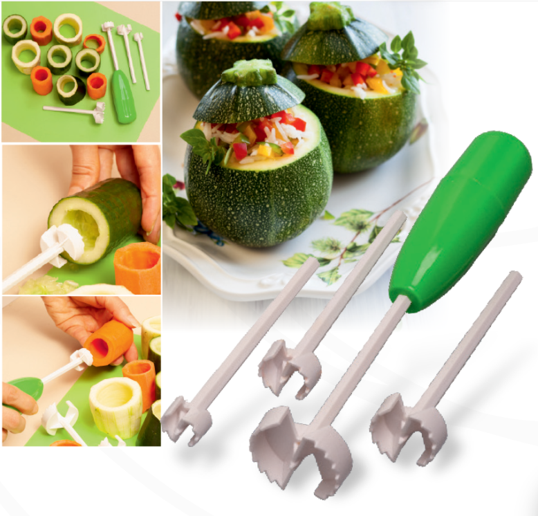 4 Pieces Vegetables corer - Lunaz Shop