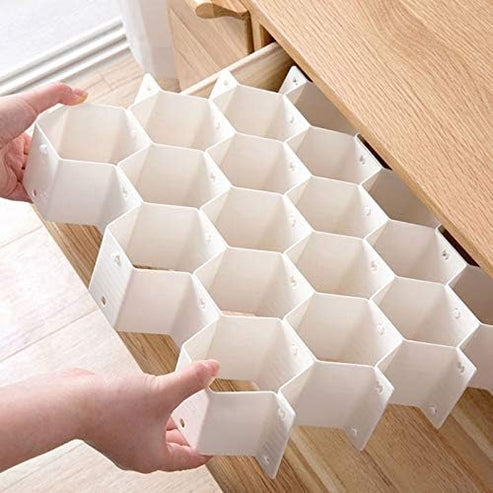 Honeycomb Drawer Organizer 36.5 x 6.5 cm X8 pieces