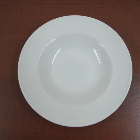 Porcelain Deep Plate