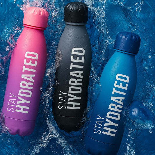 550 ml Stay Hydrated Unbreakable Plastic Water Bottle