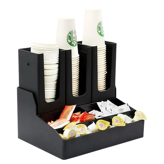 Multi Compartments Cup and Lid Holder