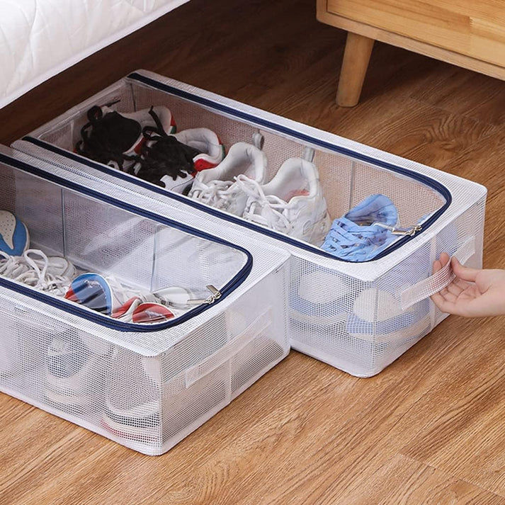 Shoe Organizer Stackable Shoe Storage Box 60x30x15
