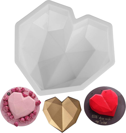 Silicon 3D Heart Mold