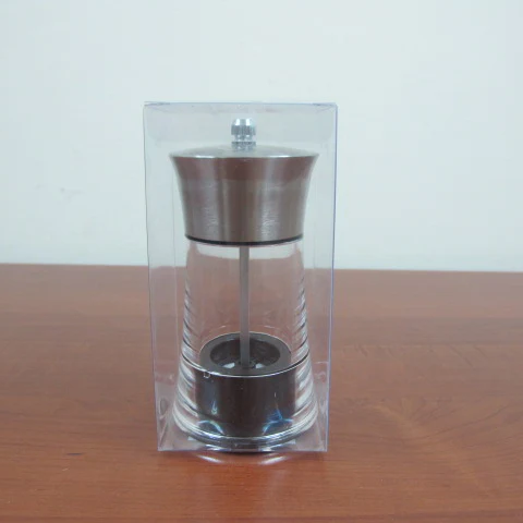 Acrylic with stainless pepper grinder - Lunaz Shop 