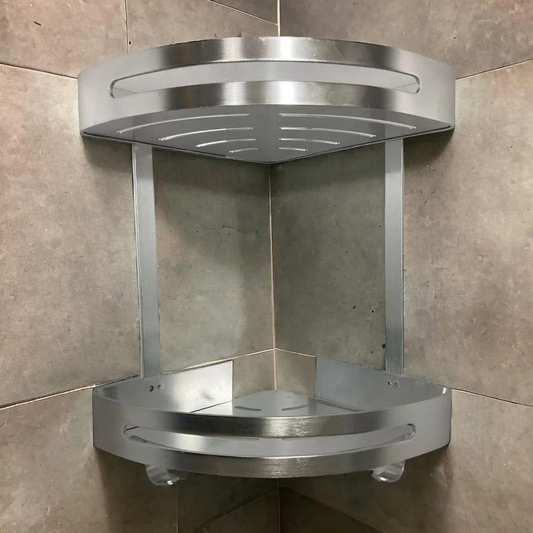 Aluminum 2 level Bathroom Corner