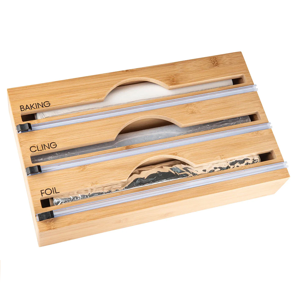 Bamboo 3 Ways Foil Dispenser - Lunaz Shop