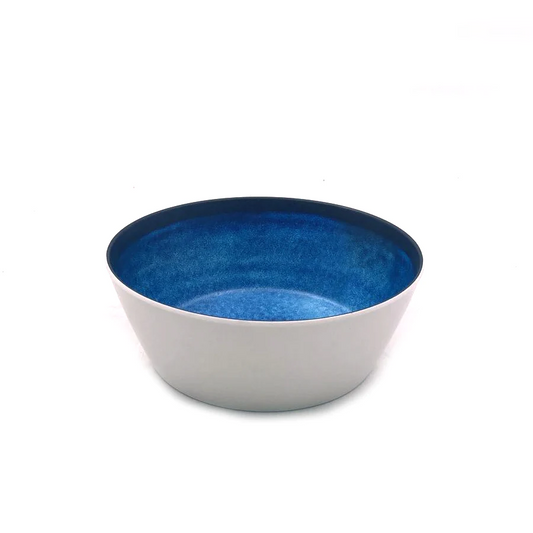 Bleu Marble Melamine Bowl X6 - 6.25" - Lunaz Shop