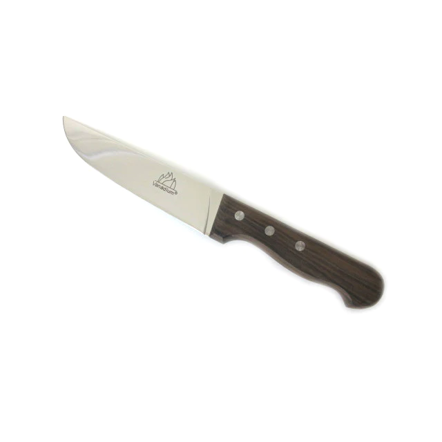 Butcher Knife with Wooden Handle; 15 cm - Lunaz Shop