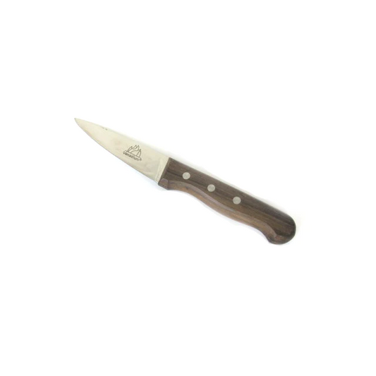 Carving Knife with Wooden Handle; 13 cm - Lunaz Shop