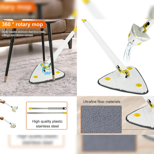 Cleaning Mop 360° Rotatable Super Water Absorption