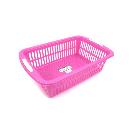 Colorful plastic large basket - Lunaz Shop