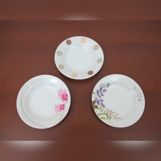 Deep Melamine Plates 8" X6