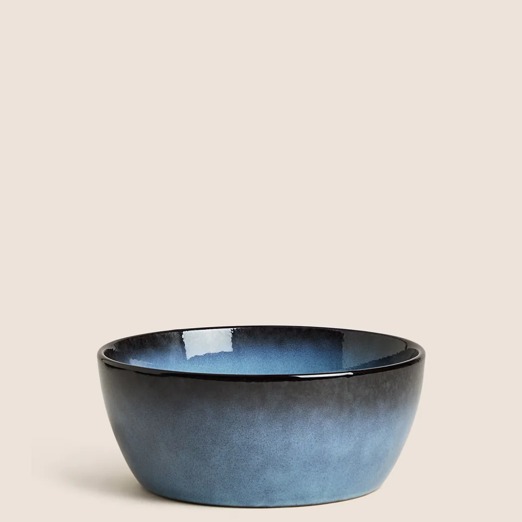 Dosthoff Blue Glazed Soup Bowl 14.5 cm - Lunaz Shop