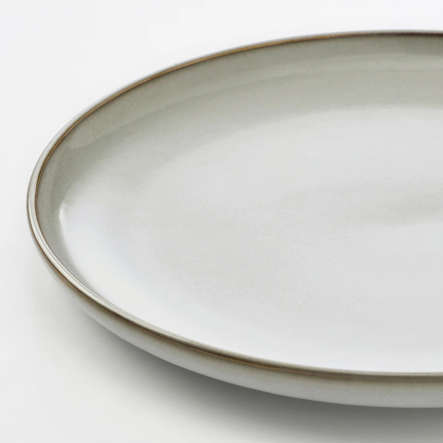Dosthoff Gray Dinner Plate 25 cm - Lunaz Shop