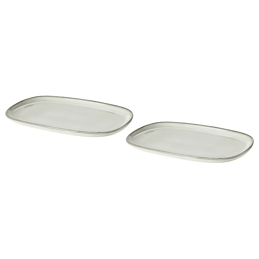 Dosthoff Gray Medium Oval Plate 20 cm - Lunaz Shop