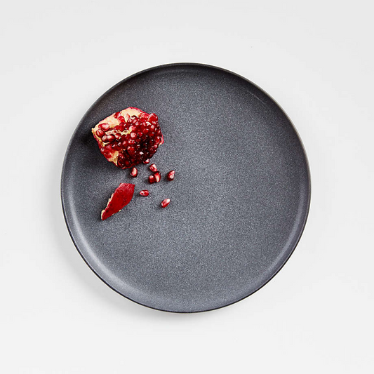 Dosthoff Matt Dark Gray Side Plate 21 cm - Lunaz Shop