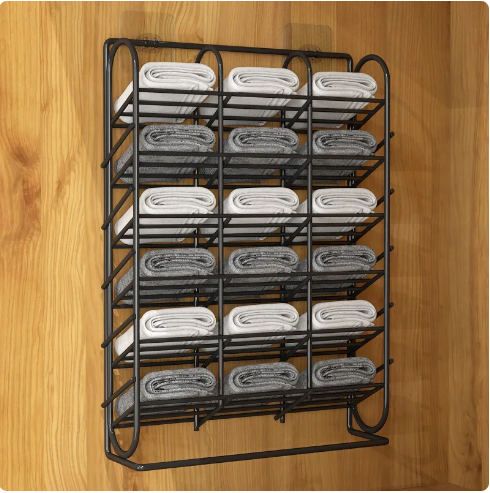 Free Hanging Wall Mounted Metal Organizer 18 compartment - Lunaz Shop