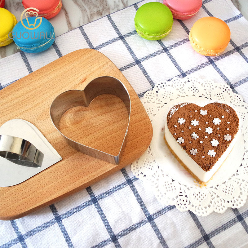 Heart Cake Ring with pusher