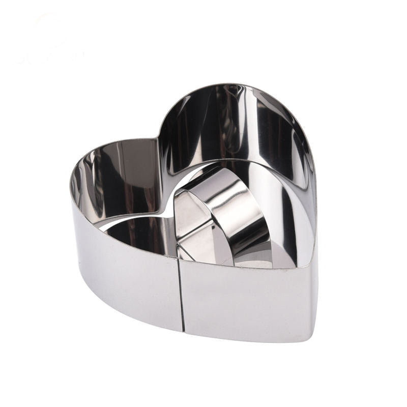 Heart Cake Ring with pusher