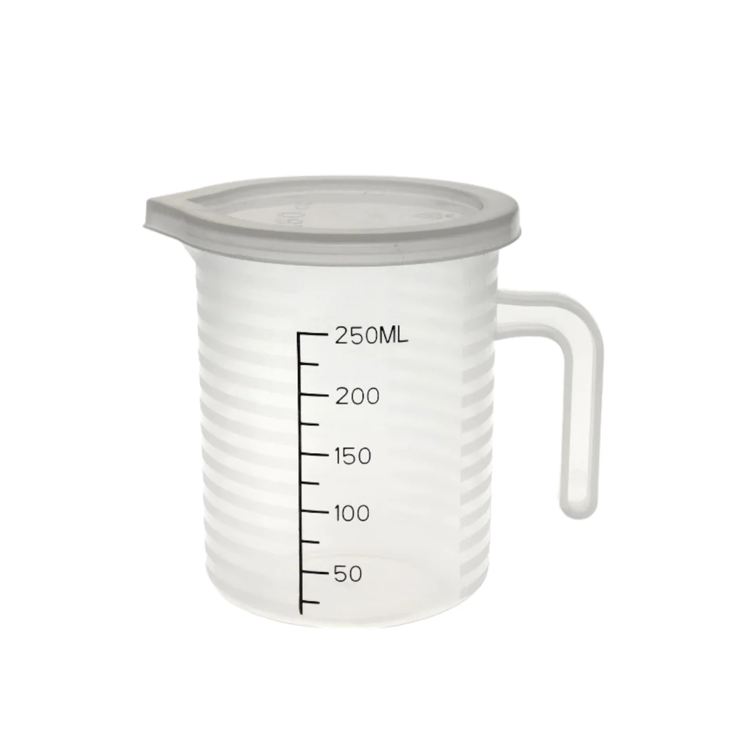 High Quality Plastic Measuring Cup w Cover 250 ml - Lunaz Shop