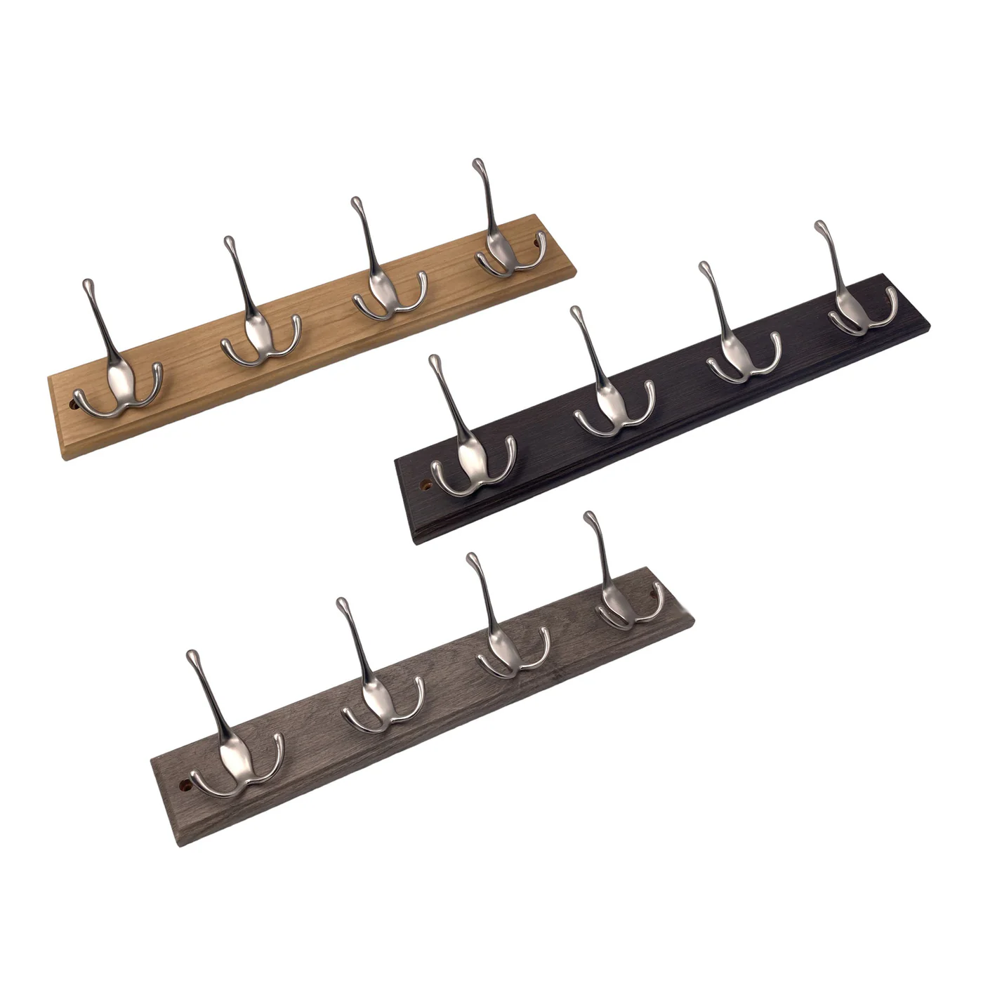 High Quality Wooden Hanger 12 Hooks - Lunaz Shop