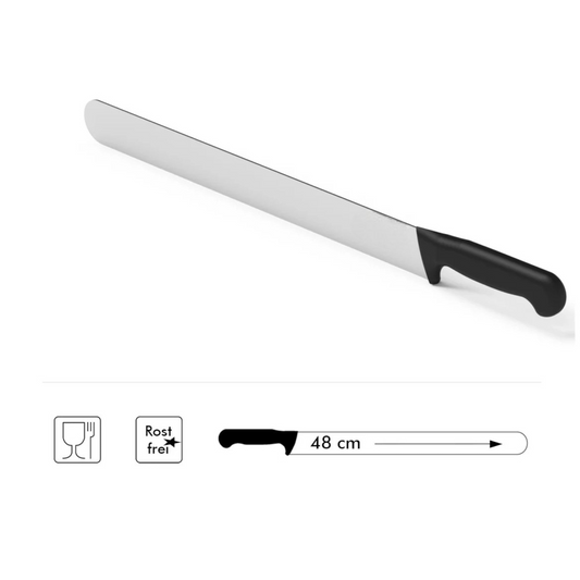 Large Professional Knife 48 cm Plastic Handle