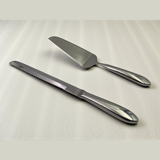 Dosthoff SS Cake Serving Set Hollow Handle