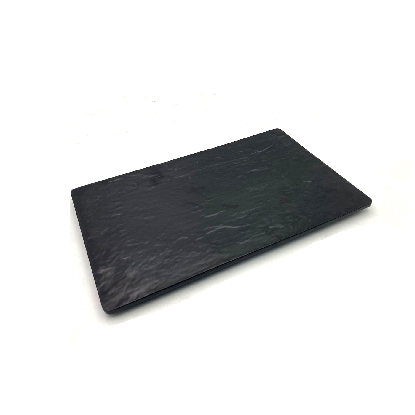 Melamine Flat Display Plate Granite Design 35.6 cm