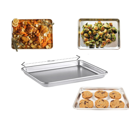 Small Aluminum baking pan 33 cm