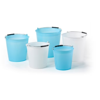 Italian Plastic Flexible Bucket 15 L - Lunaz Shop
