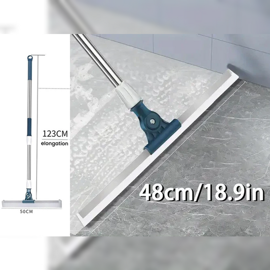 Long Handle 180 degrees Rotating Floor Squeegee 50 cm - Lunaz shop