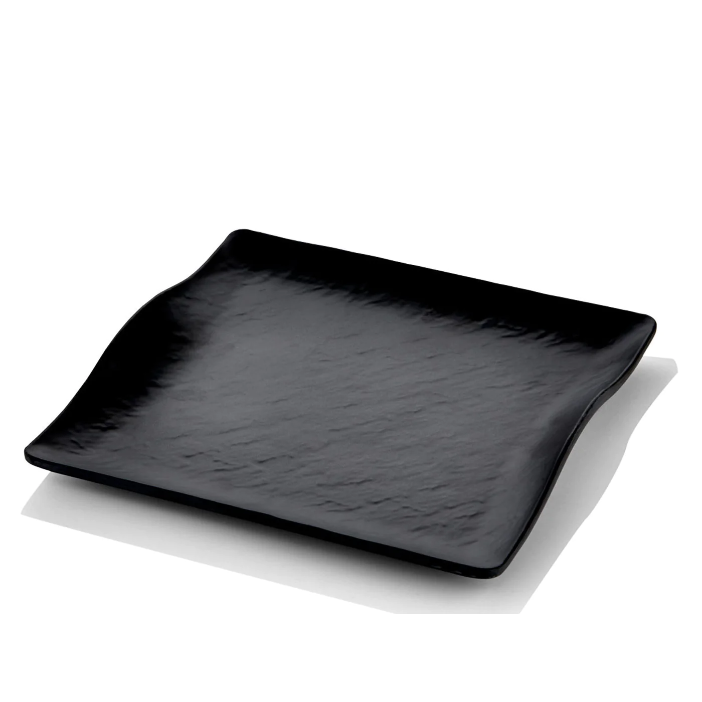 Melamine Black Display Tray 28x28cm